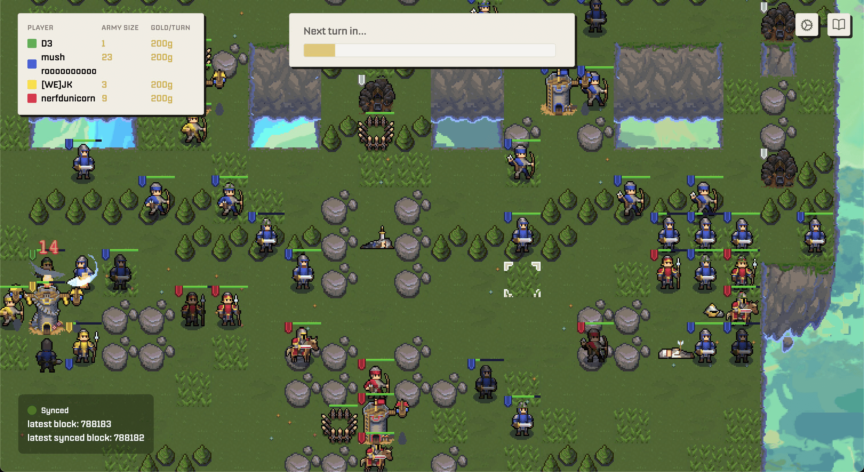 MUD engine blockchain game development