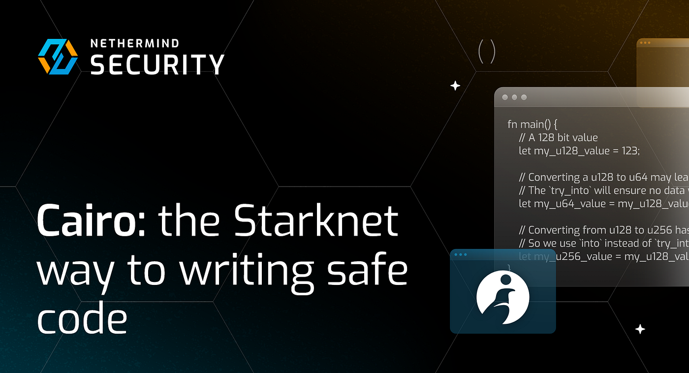 Cairo language Starknet proofs